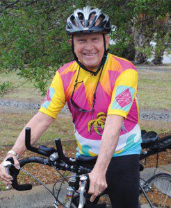 Active 79 year old cycles over 100 miles each week
