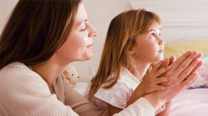 Families Praying Together