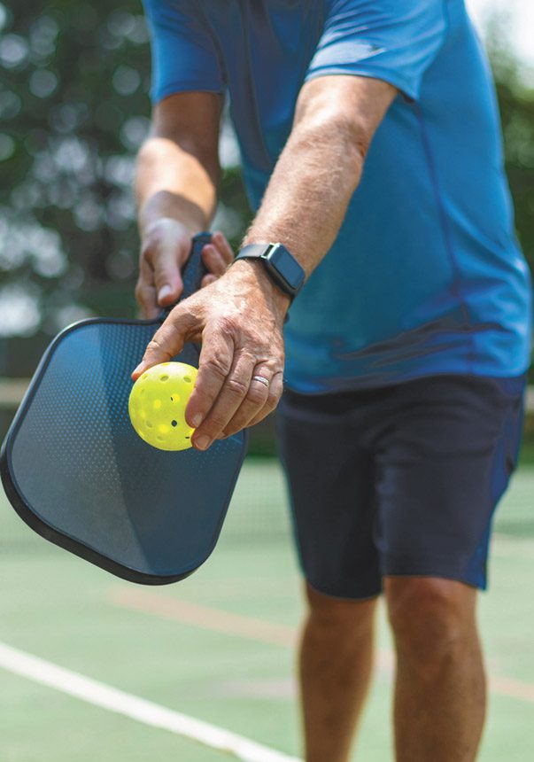 Injuries from Pickleball