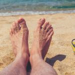 Sunscreen on Your Feet