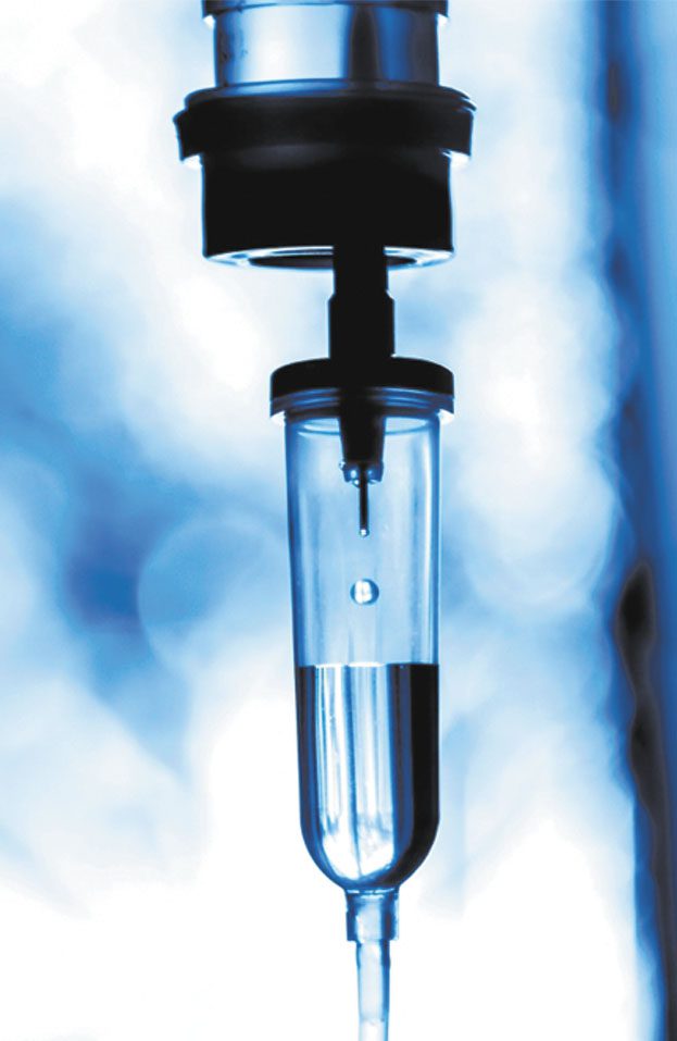 Infusion therapy relieves symptoms for longer periods of time by ...